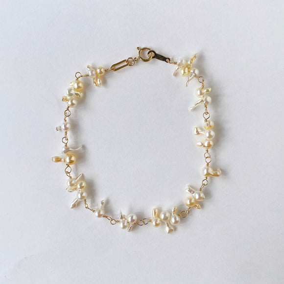 アコヤチョッピパールのステーションブレスレット