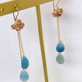 Troleite andalusite earrings 