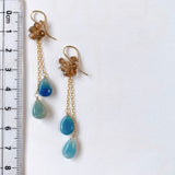 Troleite andalusite earrings 