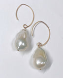 オイスターバロックパールの一粒ピアス⭐︎ピンクゴールド