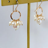 アコヤパールのリングピアス