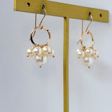 アコヤパールのリングピアス