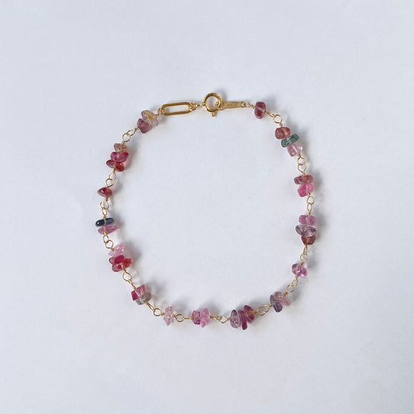 スピネルのステーションブレスレット