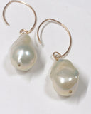 オイスターバロックパールの一粒ピアス⭐︎ピンクゴールド