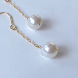 アコヤバロックのシンプルピアス