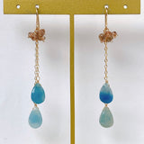 Troleite andalusite earrings 