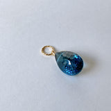 London blue topaz pendant top B large