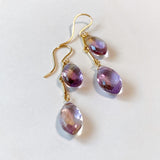 Ametrine double earrings