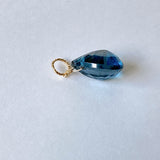 London blue topaz pendant top B large