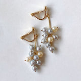 Baby Akoya bushy earrings 